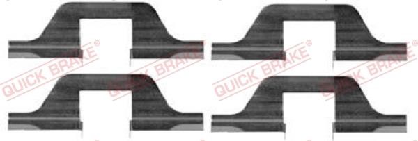 Kawe 109-1263 Mounting kit brake pads 1091263