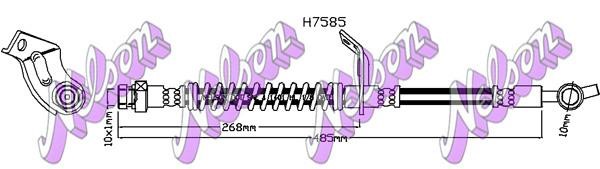 Kawe H7585 Brake Hose H7585