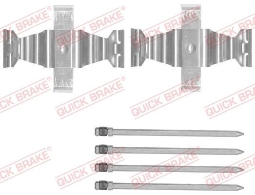 Kawe 109-1829 Mounting kit brake pads 1091829