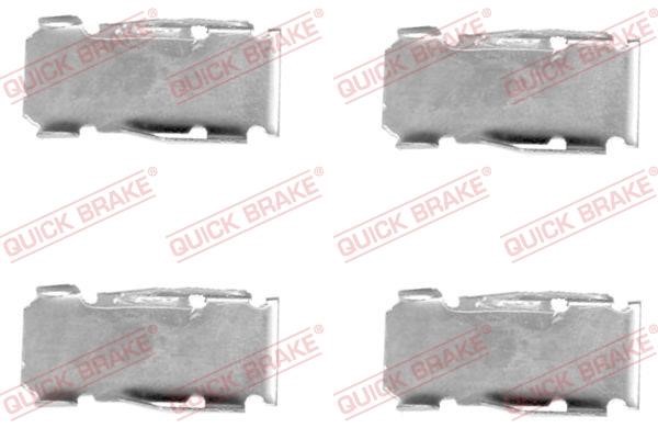 Kawe 109-1094 Mounting kit brake pads 1091094