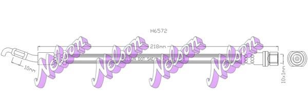 Kawe H6572 Brake Hose H6572