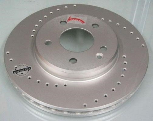 Kawe BDRS1314.25 Front brake disc ventilated BDRS131425
