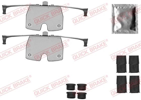 Kawe 109-1851 Mounting kit brake pads 1091851