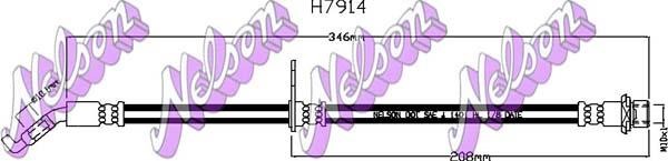 Kawe H7914 Brake Hose H7914