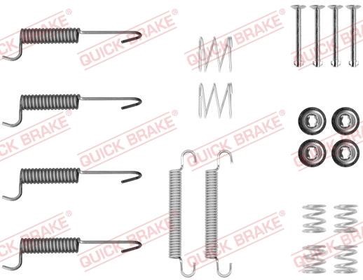 Kawe 105-0047 Repair kit for parking brake pads 1050047