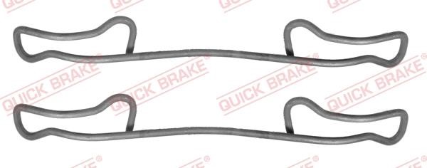 Kawe 109-1200 Mounting kit brake pads 1091200