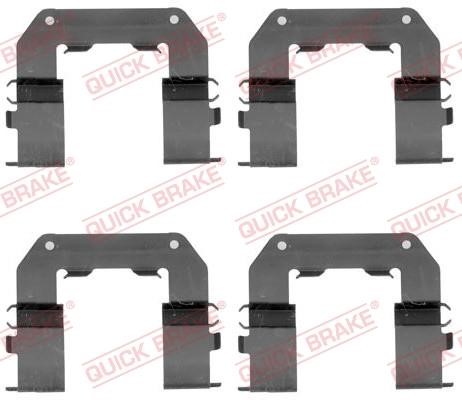 Kawe 109-1767 Mounting kit brake pads 1091767