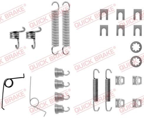 Kawe 105-0545 Mounting kit brake pads 1050545