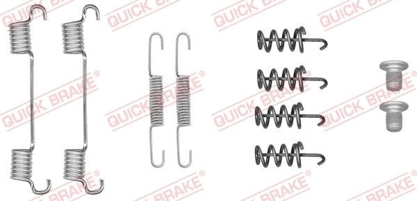 Kawe 105-0051 Repair kit for parking brake pads 1050051