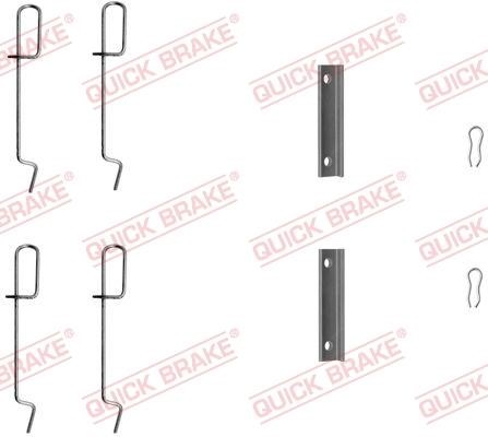 Kawe 109-1125 Mounting kit brake pads 1091125