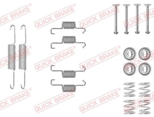 Kawe 105-0011 Mounting kit brake pads 1050011