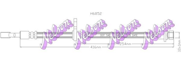 Kawe H6852 Brake Hose H6852