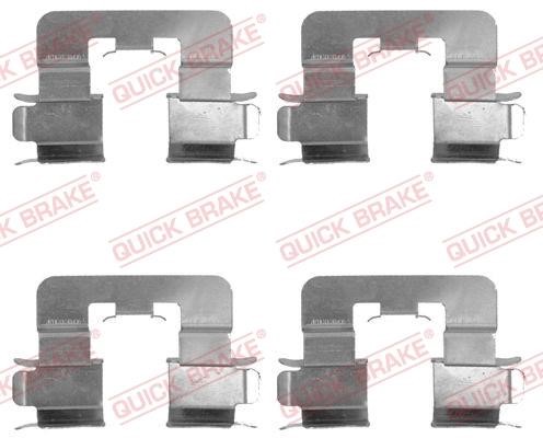 Kawe 109-1741 Mounting kit brake pads 1091741
