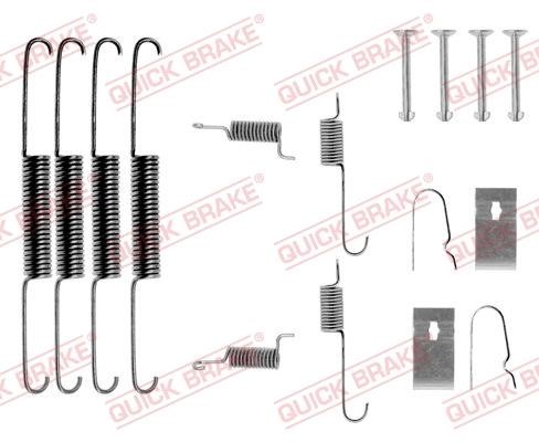 Kawe 105-0664 Mounting kit brake pads 1050664