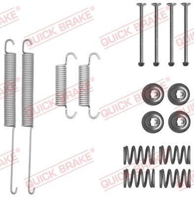 Kawe 105-0026 Mounting kit brake pads 1050026