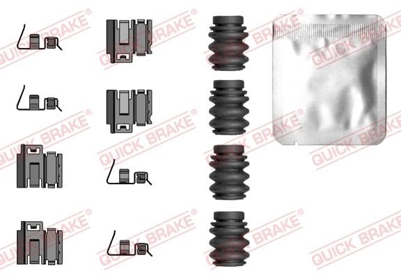 Kawe 109-0119 Mounting kit brake pads 1090119