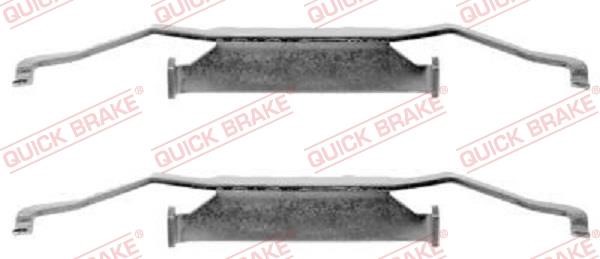 Kawe 109-1054 Mounting kit brake pads 1091054