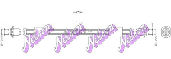 Kawe H4794 Brake Hose H4794