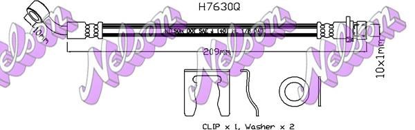 Kawe H7630Q Brake Hose H7630Q