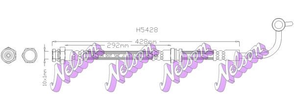 Kawe H5428 Brake Hose H5428