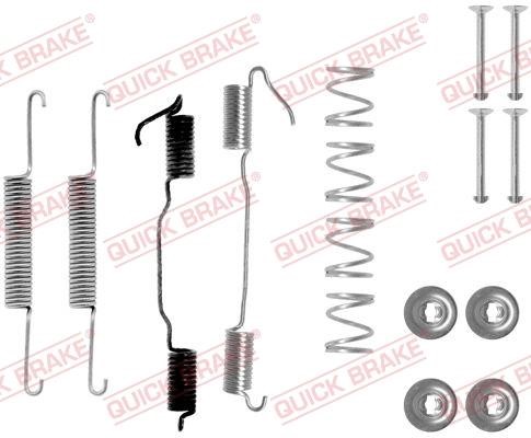Kawe 105-0501 Mounting kit brake pads 1050501