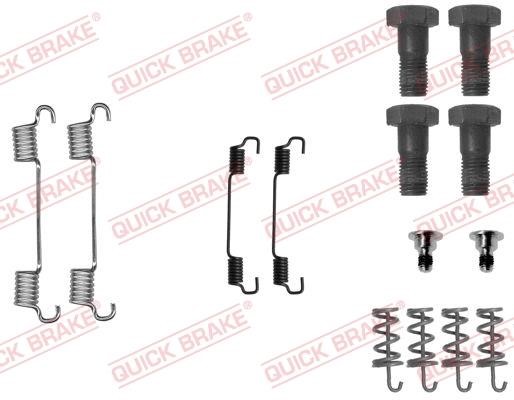 Kawe 105-0716 Mounting kit brake pads 1050716