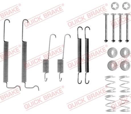 Kawe 105-0744 Mounting kit brake pads 1050744