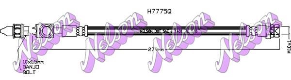 Kawe H7775Q Brake Hose H7775Q