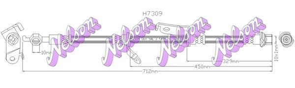 Kawe H7309 Brake Hose H7309