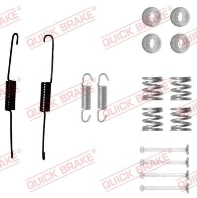 Kawe 105-0879 Mounting kit brake pads 1050879