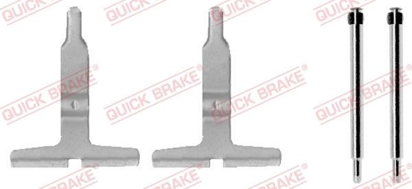Kawe 109-1217 Mounting kit brake pads 1091217