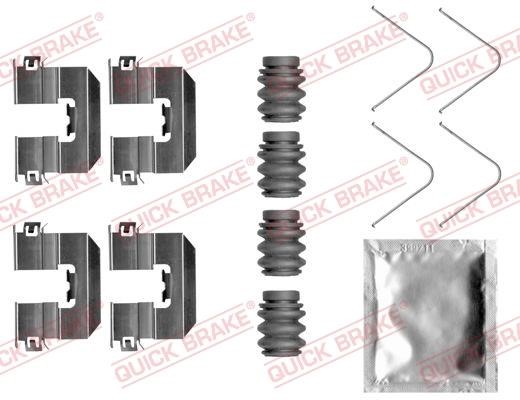 Kawe 109-0058 Mounting kit brake pads 1090058