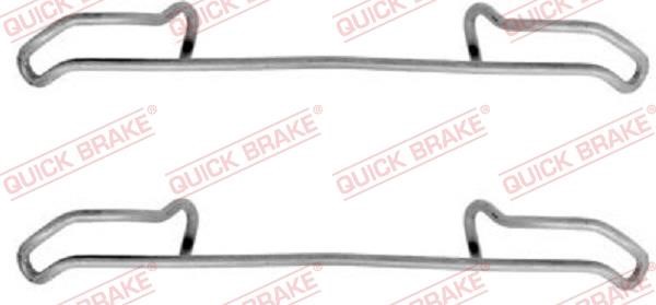 Kawe 109-1085 Mounting kit brake pads 1091085