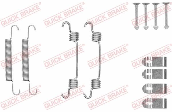 Kawe 105-0044 Repair kit for parking brake pads 1050044