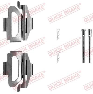 Kawe 109-1225 Mounting kit brake pads 1091225