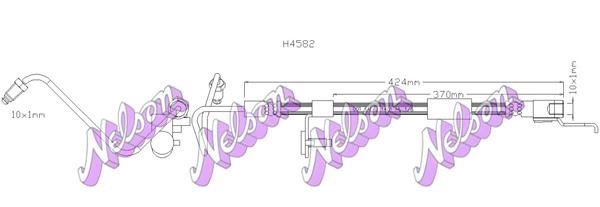 Kawe H4582 Brake Hose H4582