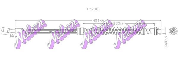 Kawe H5788 Brake Hose H5788