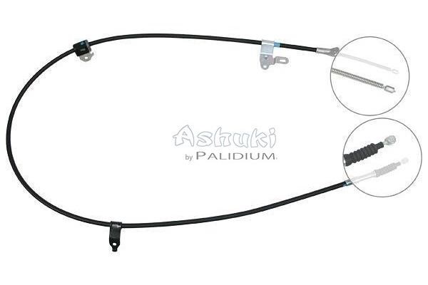 Ashuki ASH3-1687 Cable Pull, parking brake ASH31687