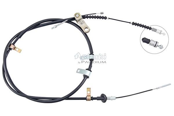 Ashuki ASH3-1443 Cable Pull, parking brake ASH31443