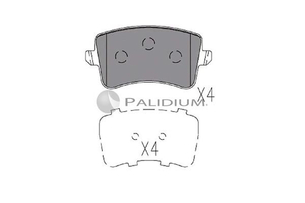 Ashuki P1-1149 Brake Pad Set, disc brake P11149