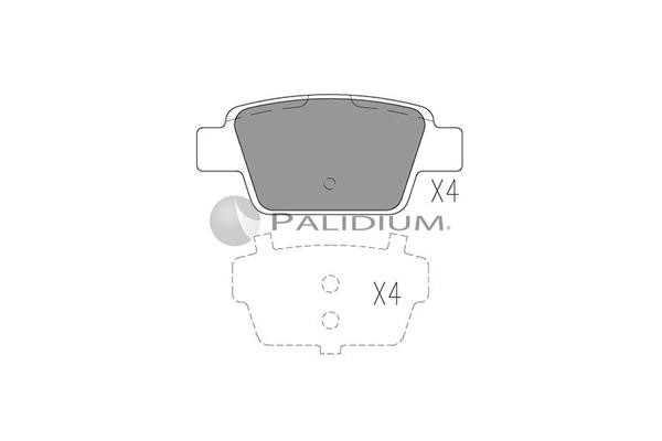 Ashuki P1-1065 Brake Pad Set, disc brake P11065