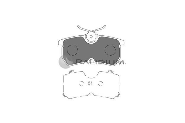 Ashuki P1-1061 Brake Pad Set, disc brake P11061