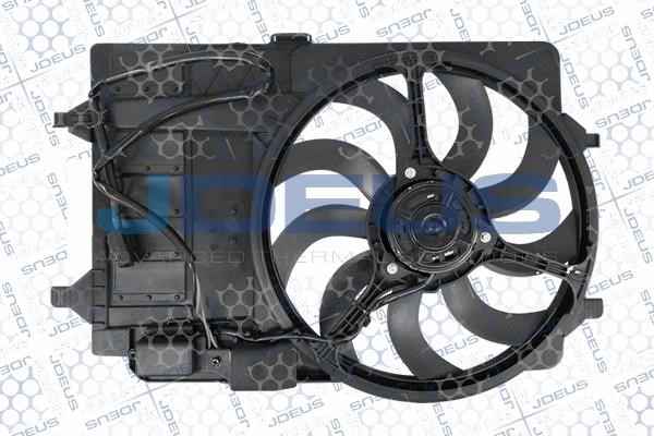 J. Deus EV0700000 Hub, engine cooling fan wheel EV0700000