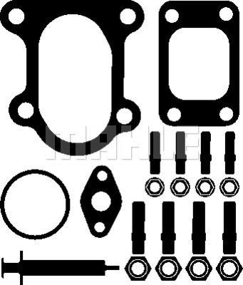 001TA14934000 Mahle/Perfect circle Turbine mounting kit
