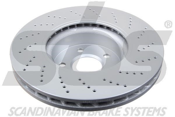 Front brake disc ventilated SBS 18153133102