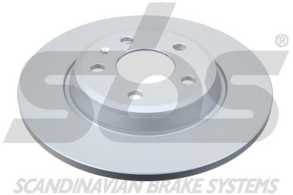 SBS 18153147129 Rear brake disc, non-ventilated 18153147129