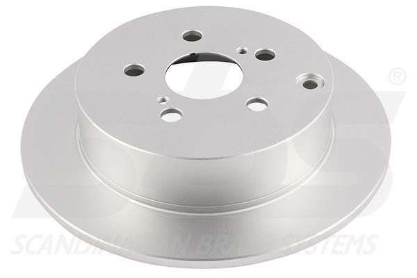 SBS 18153145156 Rear brake disc, non-ventilated 18153145156