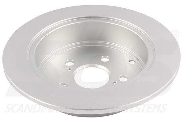 Rear brake disc, non-ventilated SBS 18153145156