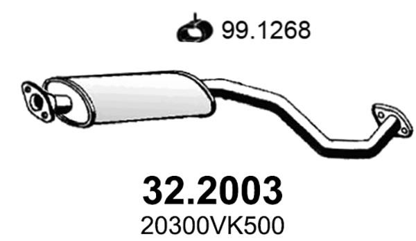 Asso 32.2003 Shock absorber 322003