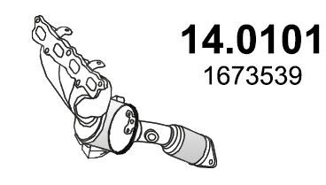 Asso 14.0101 Catalytic Converter 140101